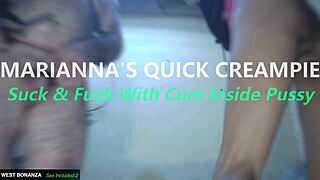 Marianna's Quick Creampie Adventure