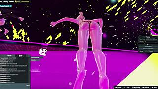 yessicahotwife dancing at the night club 😎