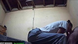 homemade quickie with latina amateur bent over.