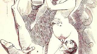 i love exploring vintage drawings from the past