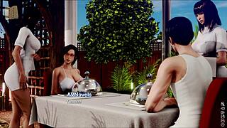 The inn 57 in hentai anime game