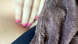 My Lover Loves Sucking My Natural Tits, I Sent a Video to Tease