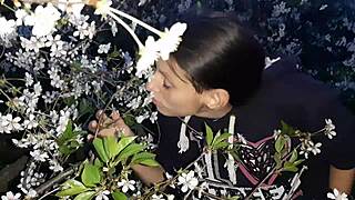 I met a stranger at the park and brought her home for some hot lesbian fun