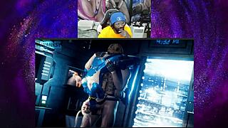 bald pussy jaheira gets assfucked while aerith watches tifa