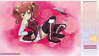 kurusu kanako stripping in arkanoid gameplay is so hot