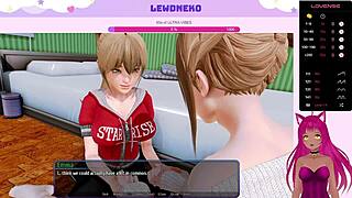 i'm so aroused watching lewdneko in her maid outfit getting creampied in harem hotel part 27.