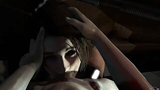 jill valentine gets face fucked in resident evil parody