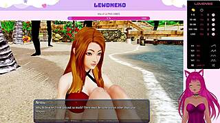 i'm so aroused watching lewdneko in her maid outfit getting creampied in harem hotel part 27.