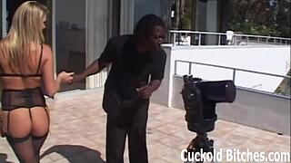 Cuckolding Humiliation with Big Cock Black Stranger