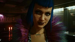 Cyberpunk 2077: Evelyn Parker in wild club sex scene