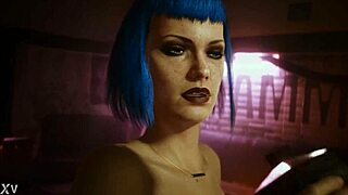 Cyberpunk 2077: Evelyn Parker in wild club sex scene