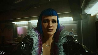 Cyberpunk 2077: Evelyn Parker in wild club sex scene