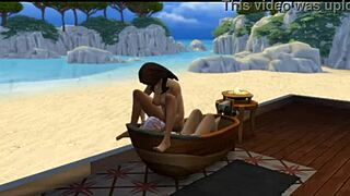 Seraphina Explores Neighbor's Sims 4 World