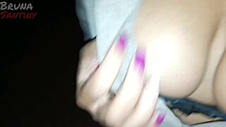 Bruna santiny feels deep emotion in park