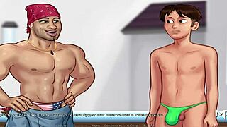 Summertime Saga: Milf uses 69 as a great working tool at the office.