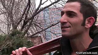 hot gay threesome action gay porn