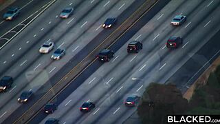 Blacked Queenie Surrenders to BBC with Intense Missionary and Blowjob Action.