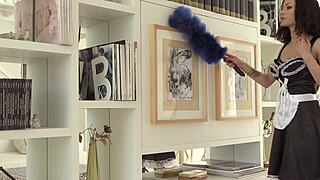 The Maid Wants The Butler's BIG COCK In The Office