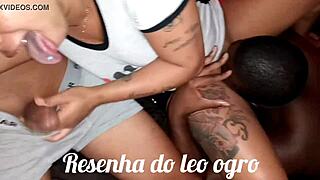 Brazilian Blowbang With Kelly Liberato And Crew