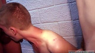 Military Guys Showering and Training the New Recruit