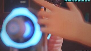 Bridgitte Puts Tracer In Machine