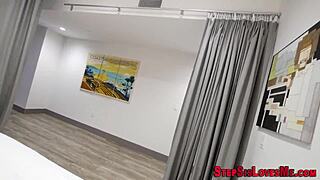 amateur stepsis rides pov while masturbating to a hardcore cumshot