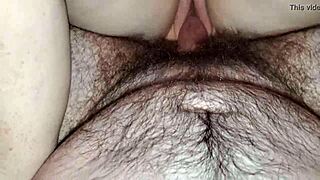 Pov closeup of amateur wifes wet pussy getting FUCKED and touched at same time