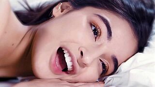 Isn't this cutie wild riding an old man's big cock?