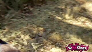 lara cruz seeks love in countryside and gets hardcore outdoor fuck 😍