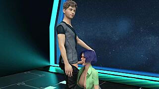 stranded in space, 'it's blowjob time' with big cocks