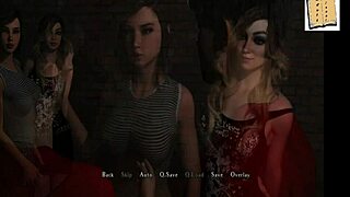 layla wants to be johns girlfriend but loves the big cock in this anime game 😍