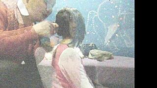 Fetish long hair video with sensual hairjob techniques