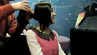 Fetish long hair video with sensual hairjob techniques