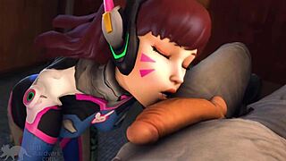 D Va and buddies get wild in cartoon action