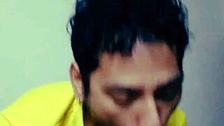 Hairy Argentinian Amateur Sucks Gay Stud's Cock