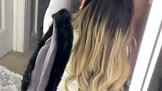 Snowbunny's Clothes Ripped By BBC For Fucking And Creampie