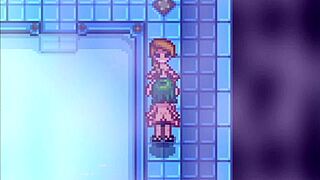 Jodi and Caroline relax in the spa