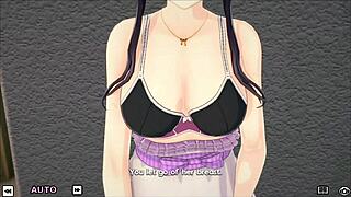 special harem class with violet in classroom