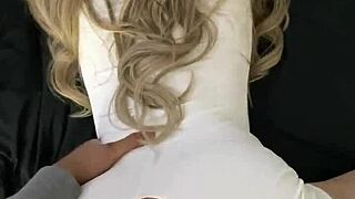 Snowbunny's Clothes Ripped By BBC For Fucking And Creampie