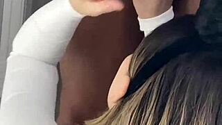 Snowbunny's Clothes Ripped By BBC For Fucking And Creampie