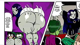 Teen Titans Relief Hentai Story with Big Monster Cock by Doompypomp
