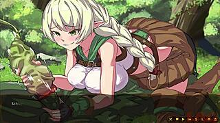 The impregnation of the elves continues in part three