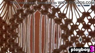 Milf lindsay marie slips bra revealing small beautiful tits