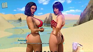 Brunette dancing in game with shaved look