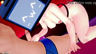 This horny TV woman wants quick sex in bed!