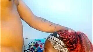 Colombian couple live cam show with big cock