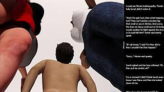 Oh, Watch This Small Gesture Turn Into Hot 3D Cartoon Sex In Episode 15!