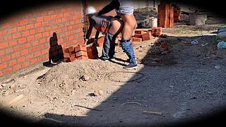 Security Cam Catches Engineer Nataly in Steamy Action