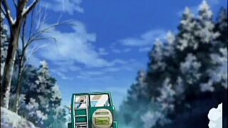 anime blonde teen gets her tight pussy pounded hard by a japanese stud. she moans through every rough thrust.