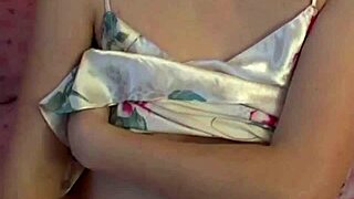 Blonde Teases with Dildo Play and Sucking